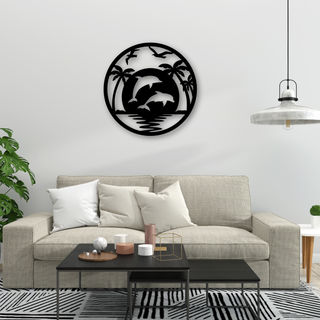 Harmony of the Sea Dolphin Wall Art